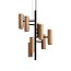 Black Note Chandelier - Matte Black
