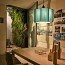 Kactos Suspension Lamp With Matte Black Canopy