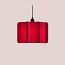 Kactos Suspension Lamp With Matte Black Canopy