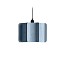Kactos Suspension Lamp With Matte Black Canopy