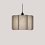 Kactos Suspension Lamp With Matte Black Canopy