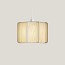 Kactos Suspension Lamp With Matte White Canopy