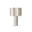 Kactos Table Lamp With Matte White Base