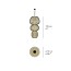 Totem Small Suspension Lamp