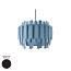Maruja Suspension Lamp - Matt Black Canopy