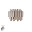 Maruja Suspension Lamp - Matt Nickel Canopy