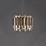 Maruja Suspension Lamp - Matt Nickel Canopy