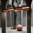 Omma Double Leaves Suspension Lamp - Matte Black