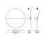 Butterfly ø75 Metal Wall Lamp