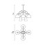 MYA 7415/8 Suspension Lamp
