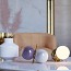 Tiltlit 7412 Table Lamp - Glossy Brass Frame