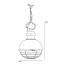 Oceanic Small Pendant