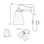 Hector Medium Pleat Wall Lamp - PSC
