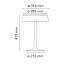 Bon Jour Table Lamp - White