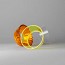 Bon Jour Unplugged table Lamp - Matt Chrome