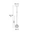 Bella Tube Suspension Lamp - 7395/1