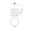 Array 1840 Suspension Lamp