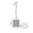 Massira Suspension Lamp - B