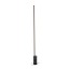 Hilow Line Floor Lamp With Black Marquina Marble Base