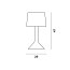 Chapeaux V Table Lamp