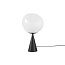Melt Cone Fat Table Lamp - Opal With Black Cone