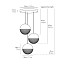 Little Lens Flair Chandelier 3 Piece