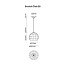 Scotch Club 26 Pendant