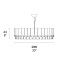 Artu 7262/5 Suspension Lamp