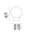 Tumbler 7434/L1 Medium Table Lamp