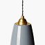 Original 1227 Brass Midi Pendant