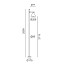 Cone Outdoor Floor Lamp - A