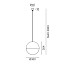 Sfera Large Outdoor Suspension Lamp