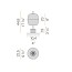 Adamas 23 Table Lamp - Bronze Glass