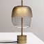 Adamas 23 Table Lamp - Bronze Glass