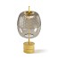 Adamas 23 Table Lamp - Smoke Grey Glass