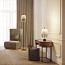 Adamas 33 Floor Lamp - Smoke Grey Glass