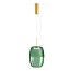 Adamas 33 Suspension Lamp - Forest Green Glass