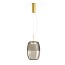 Adamas 33 Suspension Lamp - Smoke Grey Glass