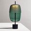 Adamas 33 Table Lamp - Forest Green Glass