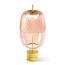 Adamas 33 Table Lamp - Pink Glass