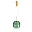 Adamas 23 Suspension Lamp - Forest Green Glass