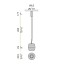 Adamas 23 Suspension Lamp - Smoke Grey Glass