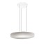 Côte Suspension Lamp - Frosted Smoky Grey Glass