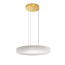 Côte Suspension Lamp - Frosted Smoky Grey Glass