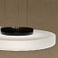 Côte Suspension Lamp - Frosted White Glass