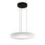 Côte Suspension Lamp - Frosted White Glass
