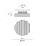 Côte 37cm Ceiling Lamp - Frosted White Glass