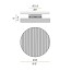 Côte 48cm Ceiling Lamp - Frosted White Glass