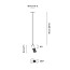 Beak Flat Suspension Lamp