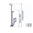 Birdie B-140L & B-100L Set  2 Outdoor Bollard - Large Head